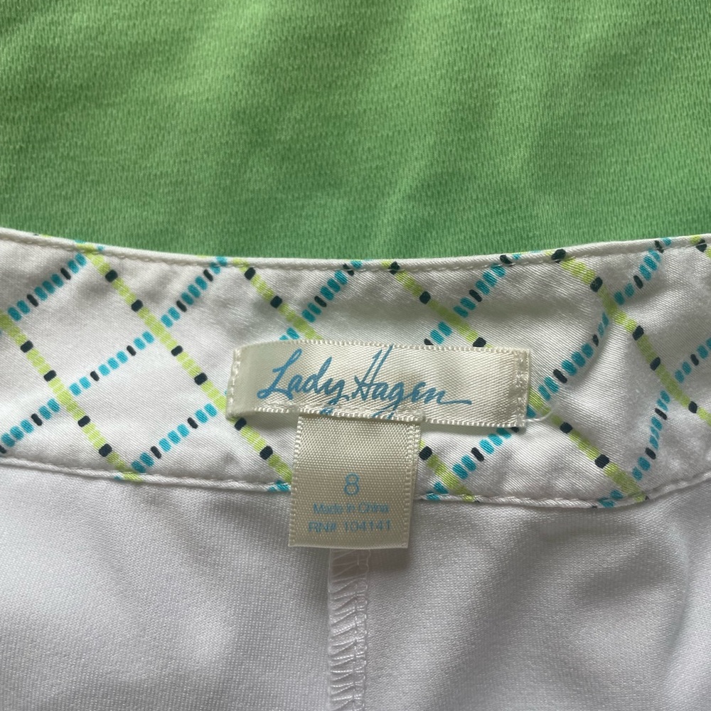 Lady Hagen green Golf outfit